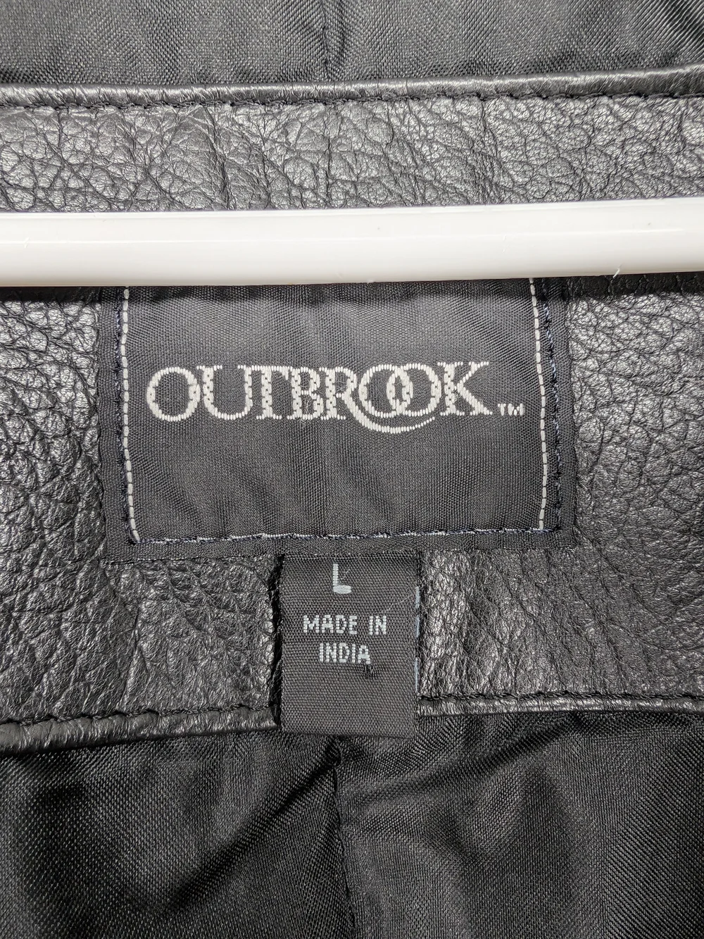 Men's Black Leather Zip Bomber Jacket